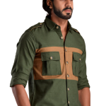 Forest Green Hunt Style Cotton Shirt - Premium Outdoor Style | Jaipurio